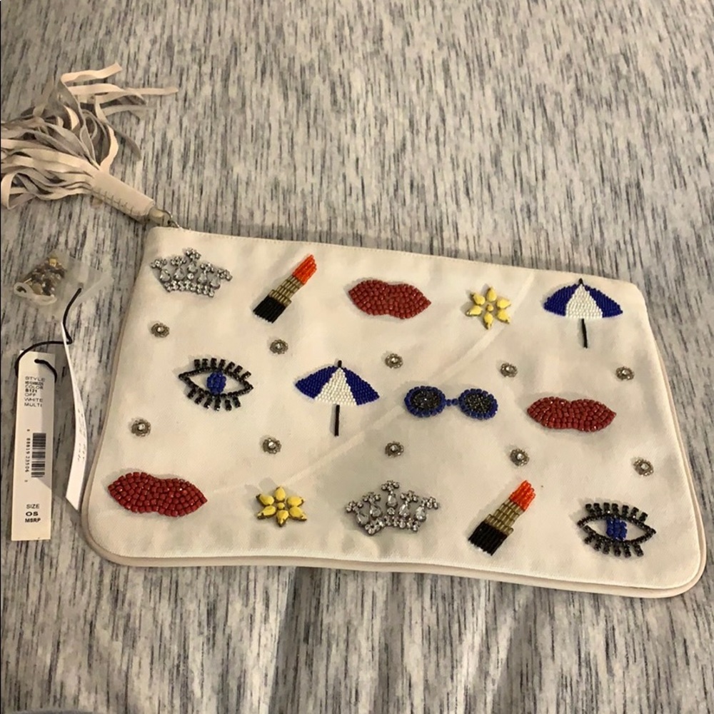 Brand new Alice and Olivia By Stacy Bendet pouch